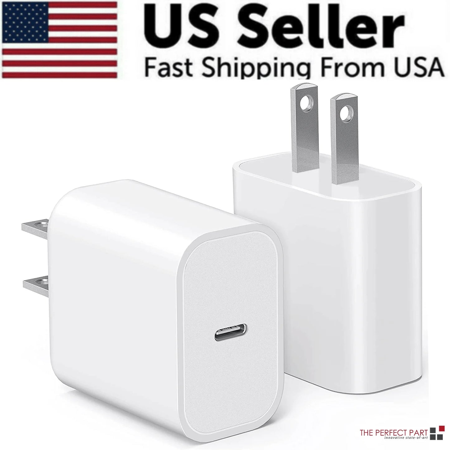 2024 USB-C Fast Charger PD Adapter Cable 20W for iPhone 14/13/12/11 XR Pro iPad High Efficiency Data Cable