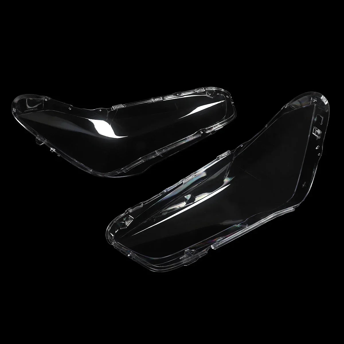 Pair of Headlight Lens Cover Cap For BMW X1 F48 F49 2016-2019 Left Right Side