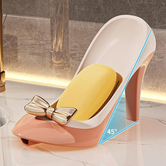 High Heels Sandal Shaped Soap Case For ladies