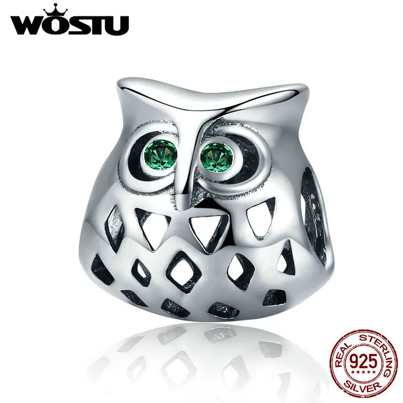 WOSTU Authentic 925 Sterling Silver Hot Sale Endless Love Charm Pendant Fit Bracelet Women Party Fashion DIY Jewelry Gift Making