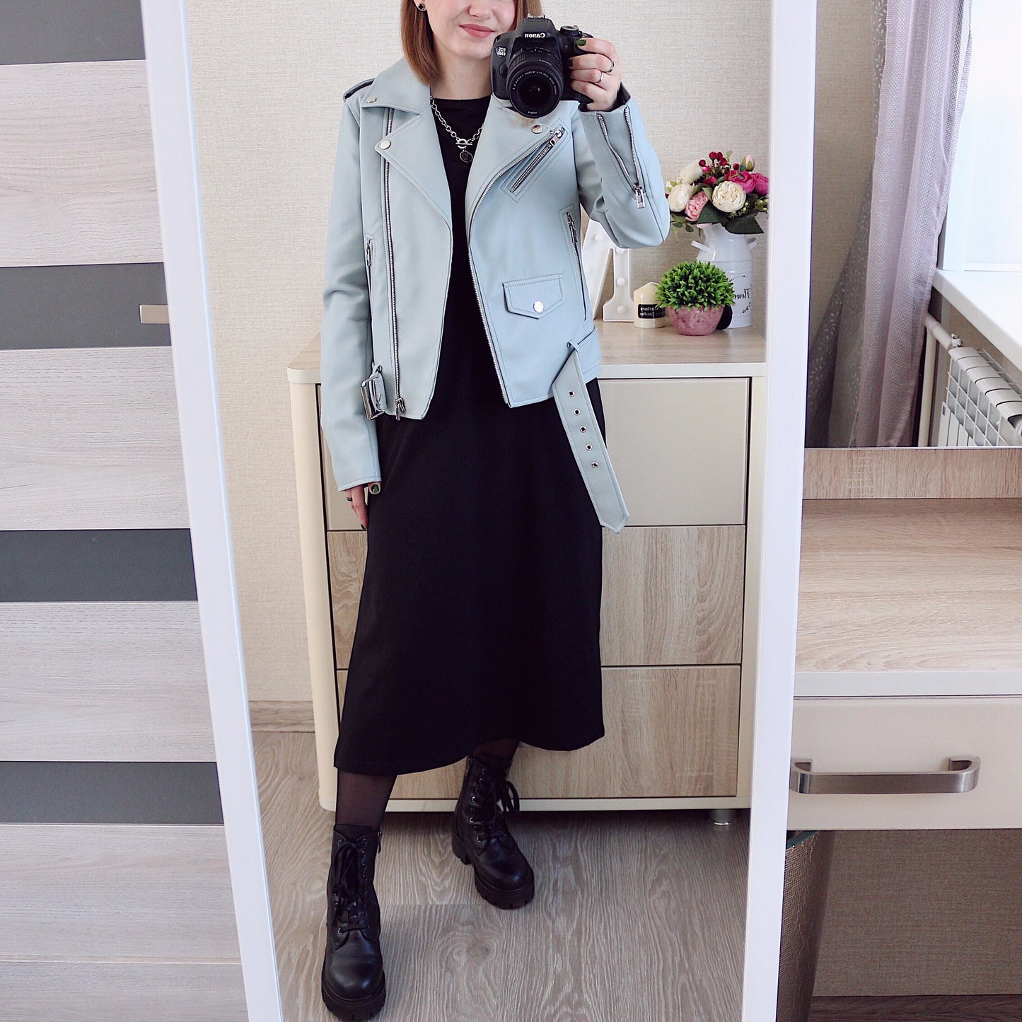 Casual 94% Cotton Summer Women's Dresses Solid Short Sleeve Spilt Long Midi Dress Fashion Sundress Female Clothing，M30465