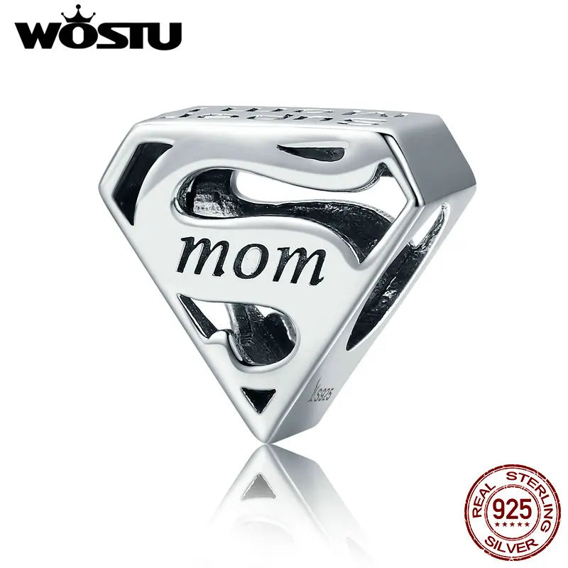 WOSTU Authentic 925 Sterling Silver Hot Sale Endless Love Charm Pendant Fit Bracelet Women Party Fashion DIY Jewelry Gift Making