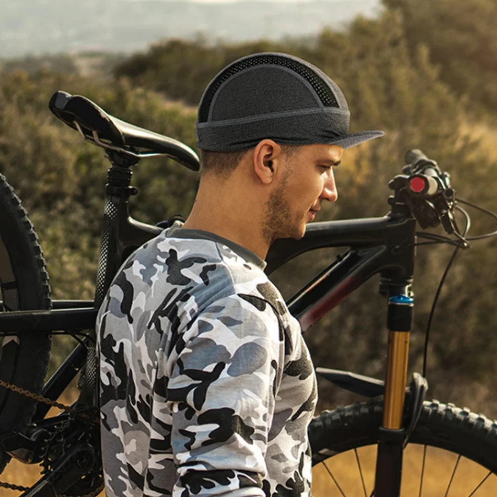 Cycling Cap Outdoor Sports Hat Highway Mountain Bike Caps Summer Sun Protection Breathable Small Brim Unisex Baseball Cap