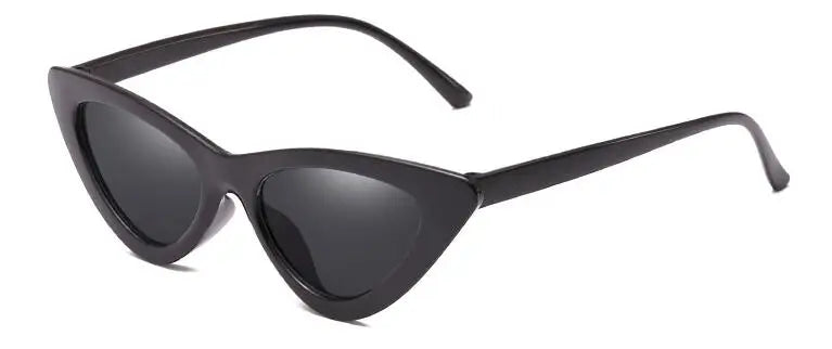 New fashion white small frame sunglasses Personlity designer Cute women trend sunglasses Cat Eye Shades For Women Sexy Oculos