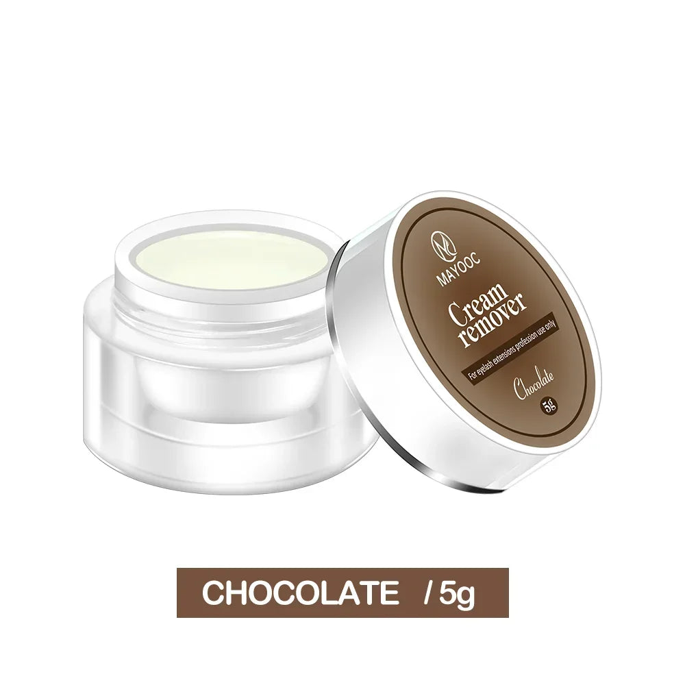 Eyelash Extension Glue Remover Non-irritating Quick Drying Adhesive Transparent Gel Remover Eye Lashes Make Up Remover Tool