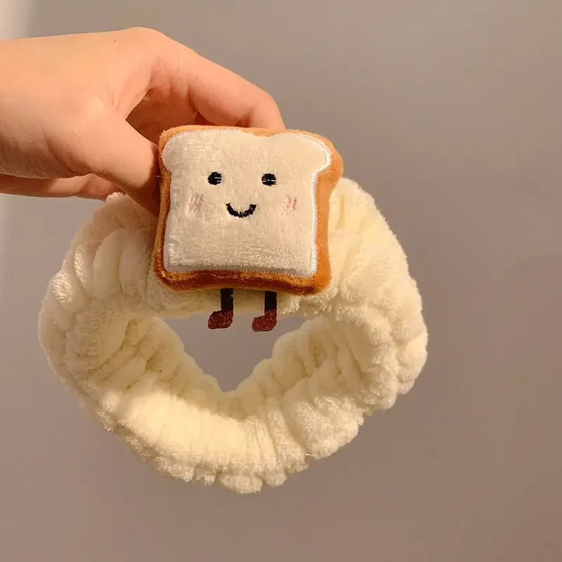 Cute Face Wash Hair Tie Wrist Atrap Children's Hand Washing Moisture-Proof Sleeves Warm Wrist Protection