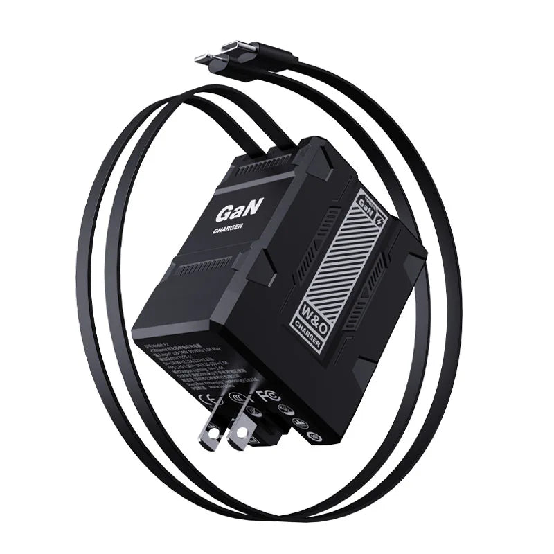 Total 20W USB C Charger GaN Fast Charging Wall Charger For iPhone Samsung Xiaomi Quick Charge EU/US Plug Phone Charger Adapter