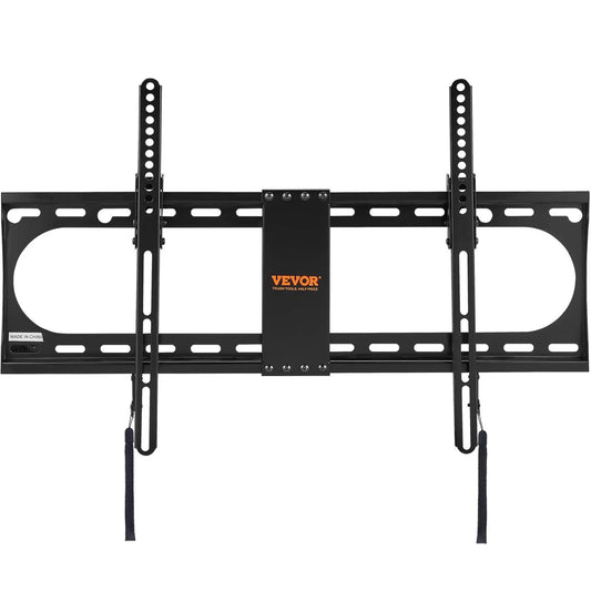 Universal Low Profile TV Wall Mount for 37-70 Inch TVs Max VESA 600x400 132 Lbs Capacity Tilt TV Brackets Holds up to 132 Lbs