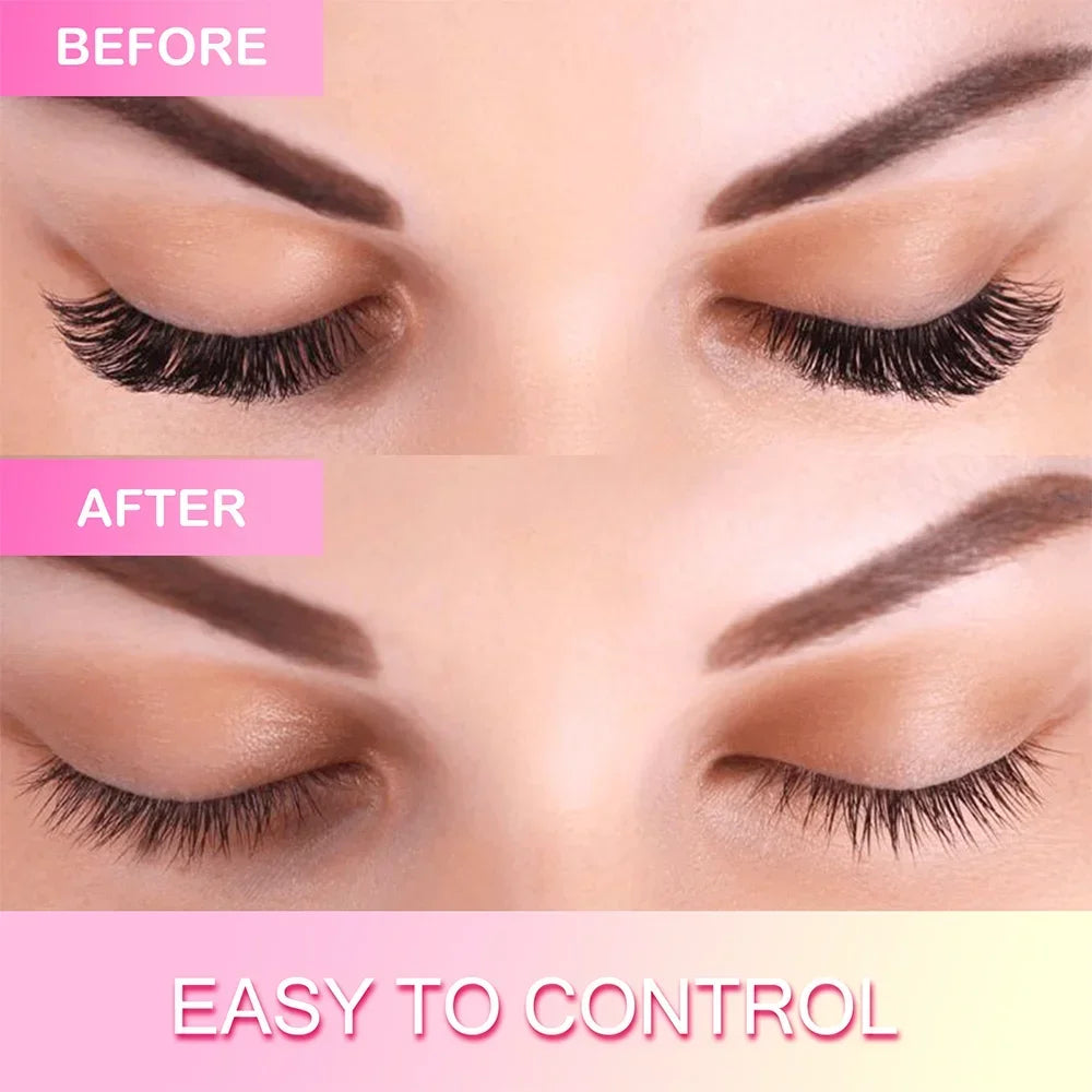 Eyelash Extension Glue Remover Non-irritating Quick Drying Adhesive Transparent Gel Remover Eye Lashes Make Up Remover Tool