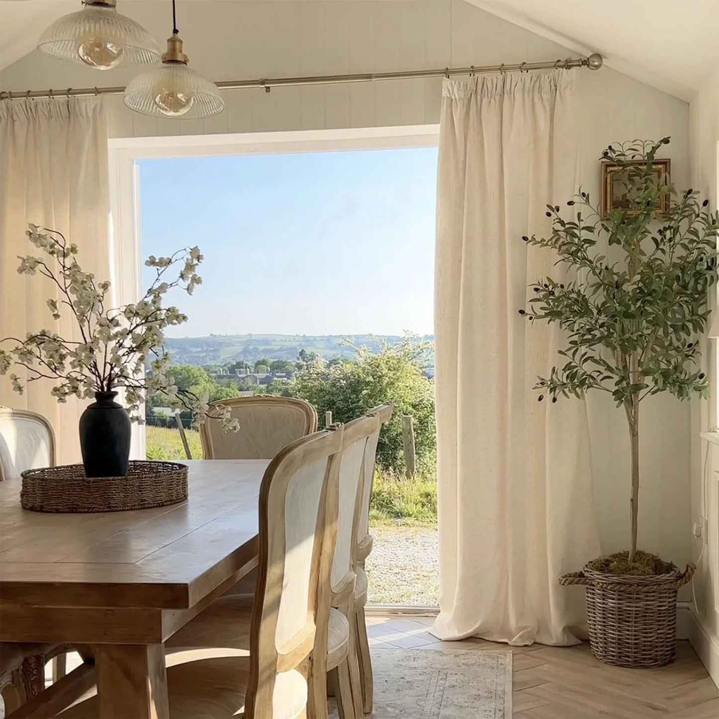 Realistic Artificial Olive Tree, Lifelike Faux Olive Plant for Home, Office, Garden Décor