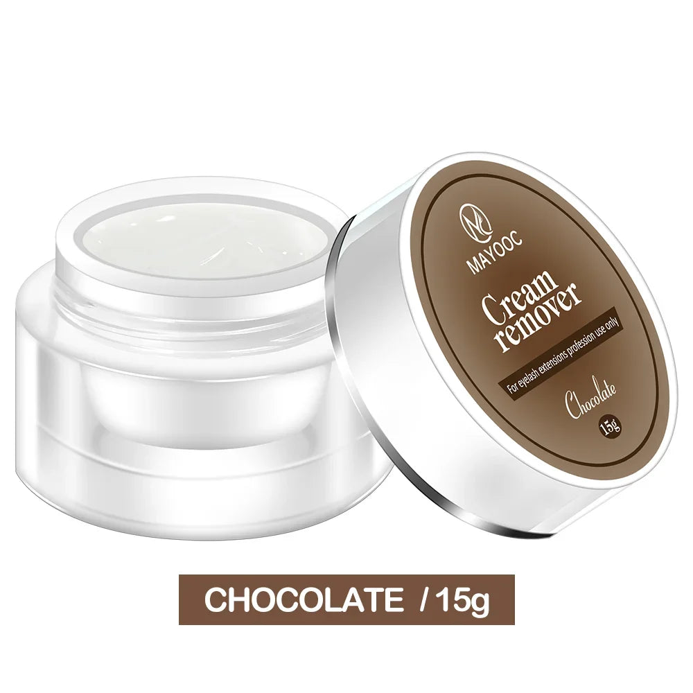 Eyelash Extension Glue Remover Non-irritating Quick Drying Adhesive Transparent Gel Remover Eye Lashes Make Up Remover Tool