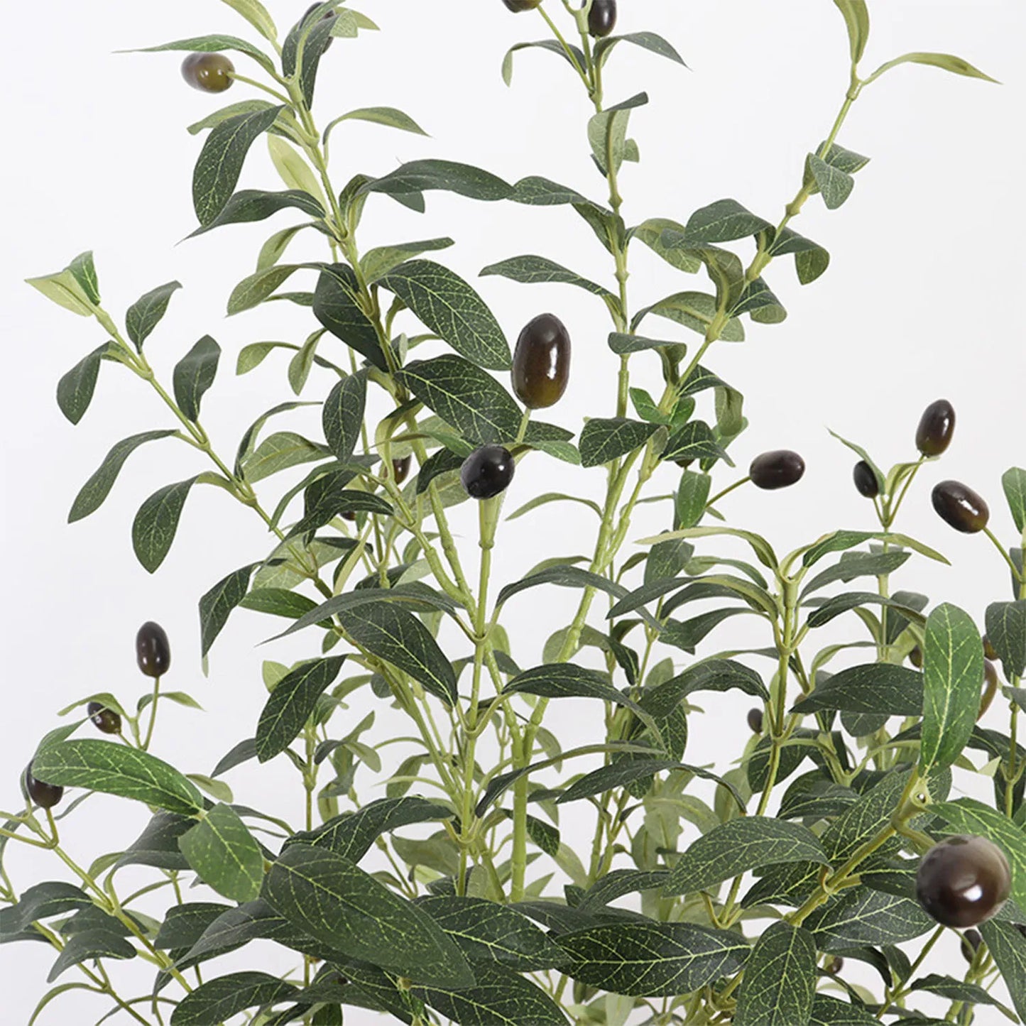 Realistic Artificial Olive Tree, Lifelike Faux Olive Plant for Home, Office, Garden Décor