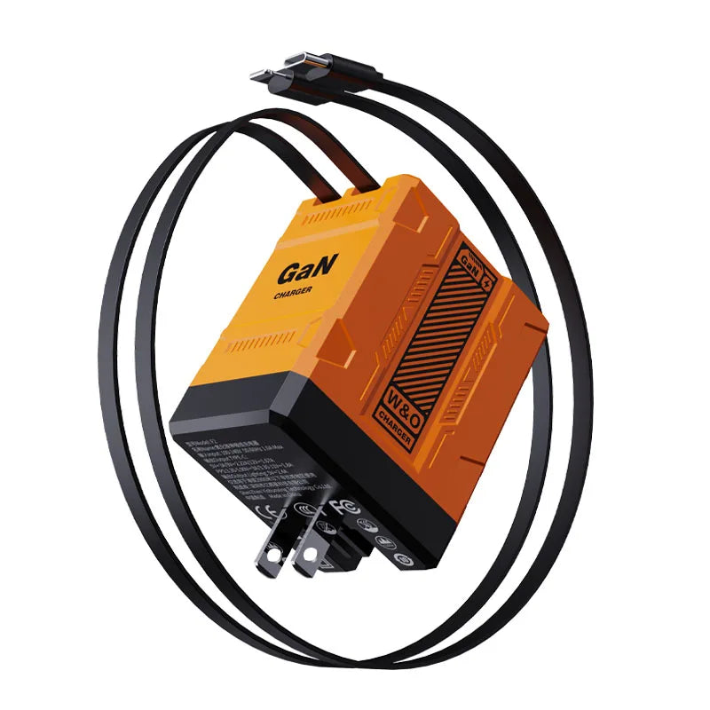 Total 20W USB C Charger GaN Fast Charging Wall Charger For iPhone Samsung Xiaomi Quick Charge EU/US Plug Phone Charger Adapter