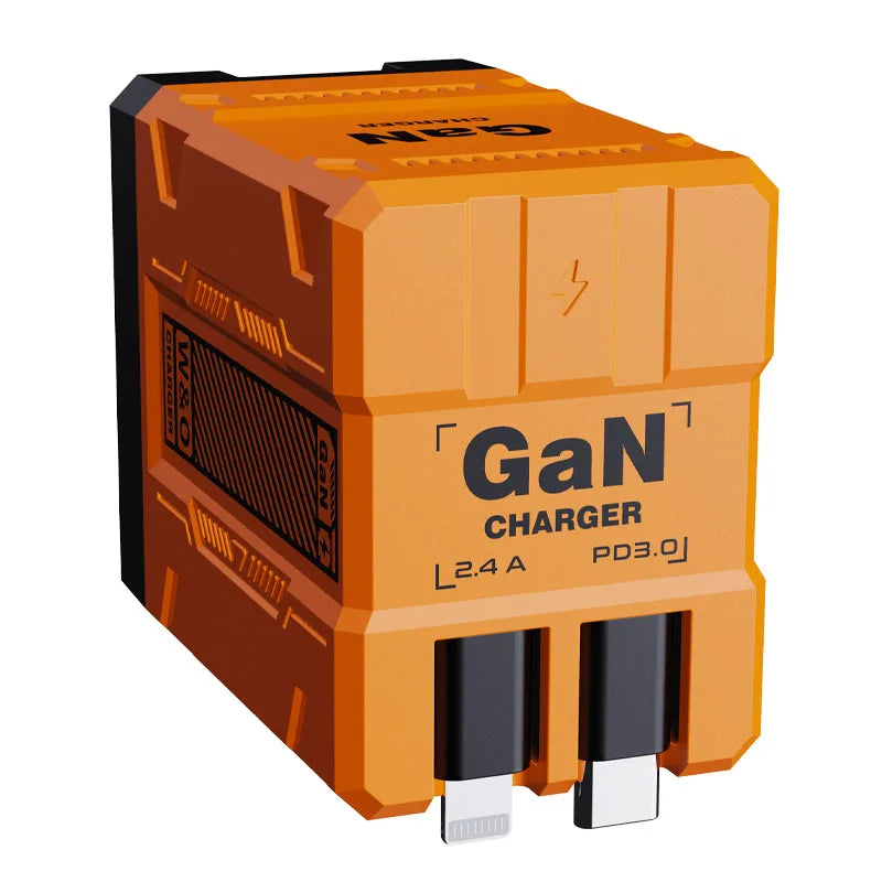 Total 20W USB C Charger GaN Fast Charging Wall Charger For iPhone Samsung Xiaomi Quick Charge EU/US Plug Phone Charger Adapter