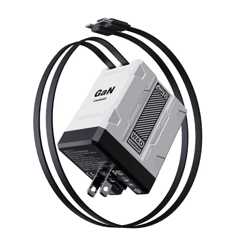 Total 20W USB C Charger GaN Fast Charging Wall Charger For iPhone Samsung Xiaomi Quick Charge EU/US Plug Phone Charger Adapter