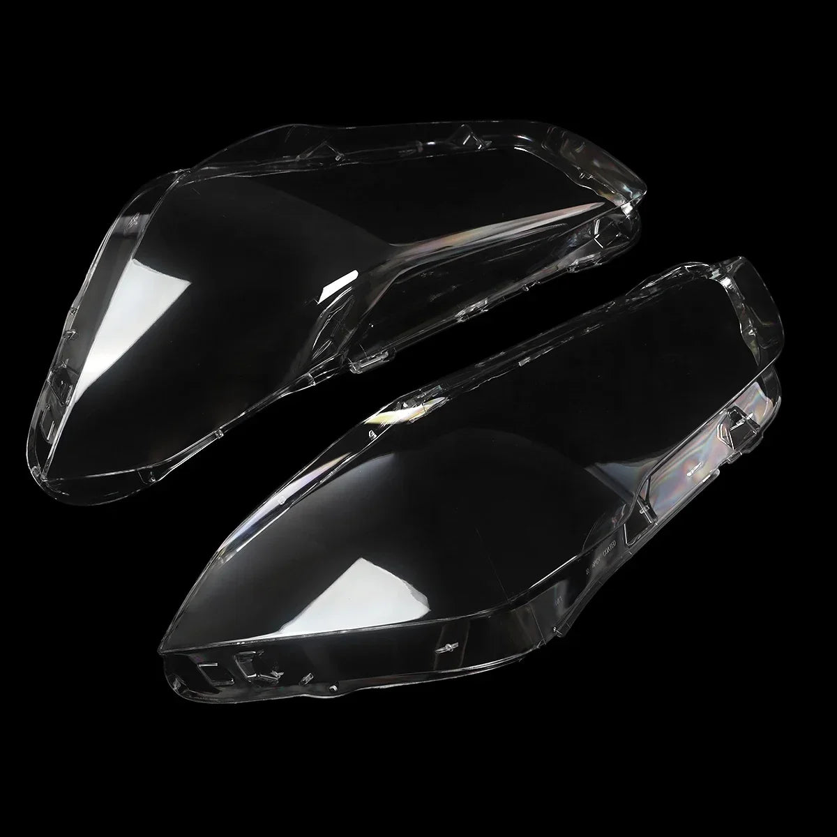 Pair of Headlight Lens Cover Cap For BMW X1 F48 F49 2016-2019 Left Right Side