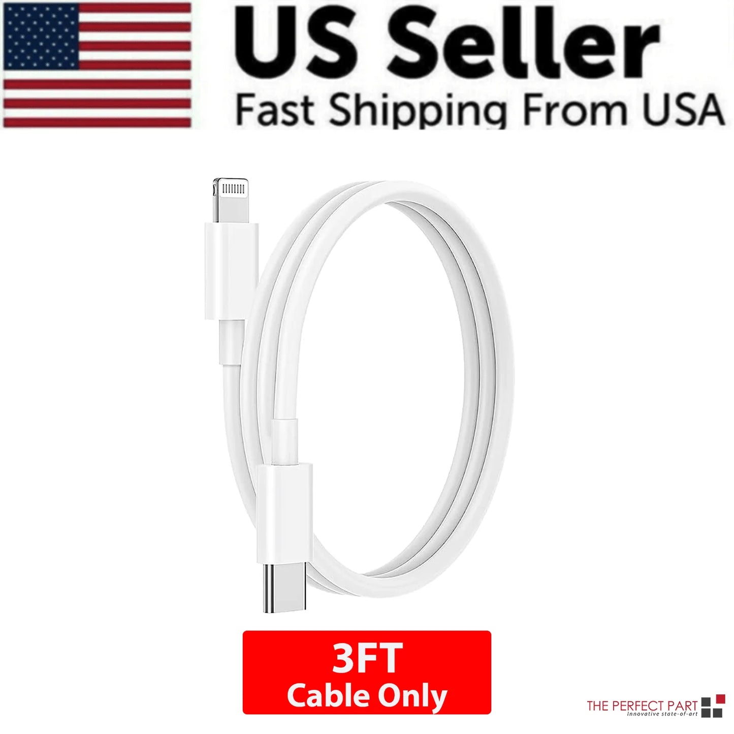 2024 USB-C Fast Charger PD Adapter Cable 20W for iPhone 14/13/12/11 XR Pro iPad High Efficiency Data Cable