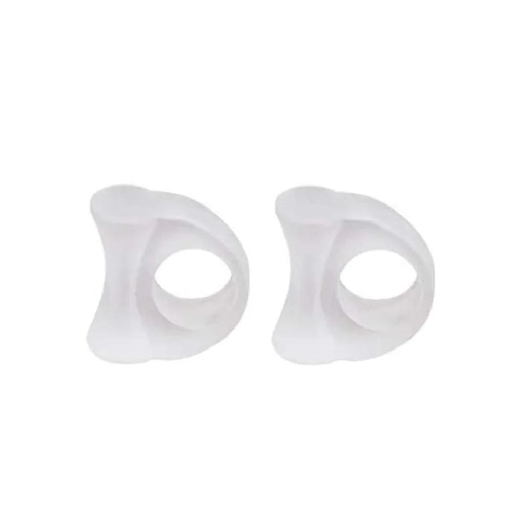 Daily Toe Bone Orthotics 2pcs SEBS Toe Separator Split Ring Pad Overlap Thumb Hallux Valgus Correction Corrector Tools