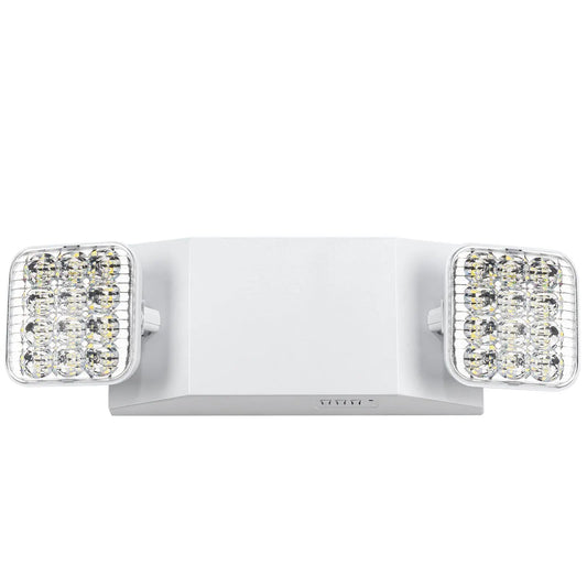 12-Piece Commercial LED Emergency Light Exit Lighting Fixture with Backup Battery for Emergency Situations