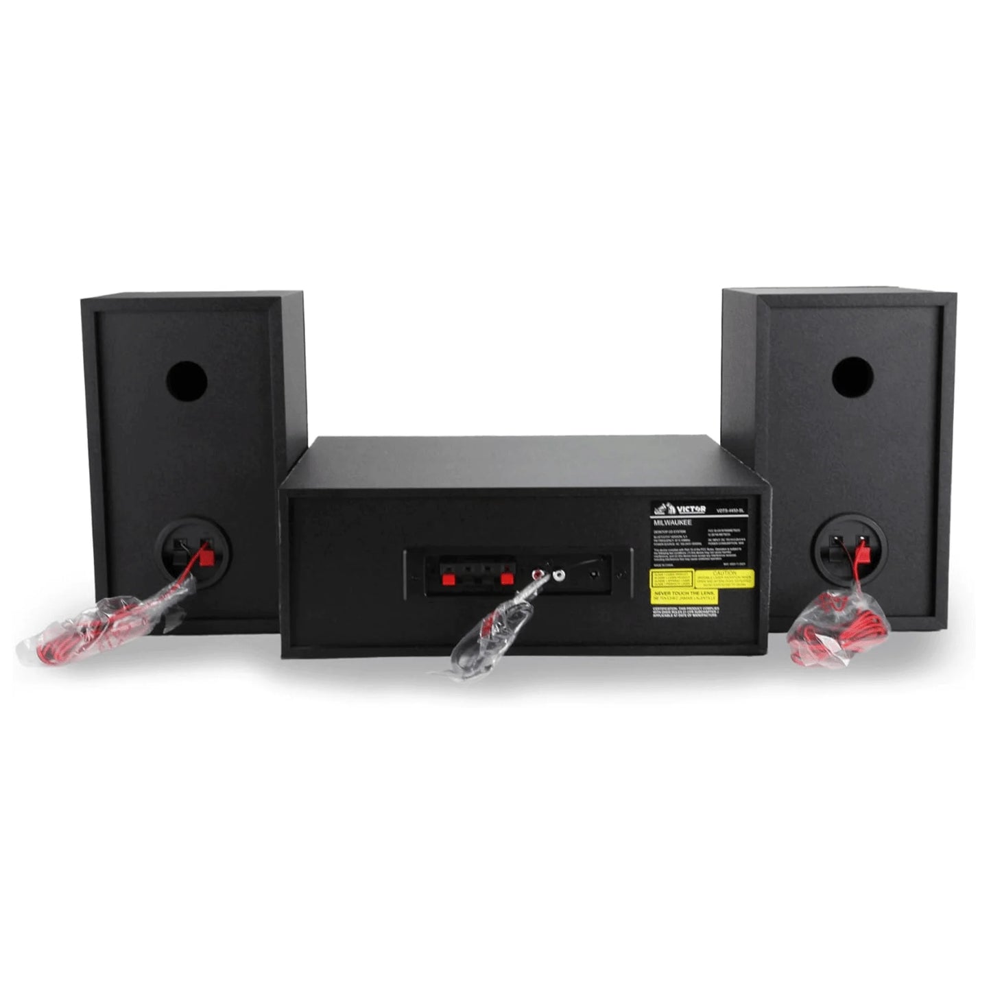 Victor Milwaukee II Desktop for Bluetooth Home Theater System with CD & Stereo Features