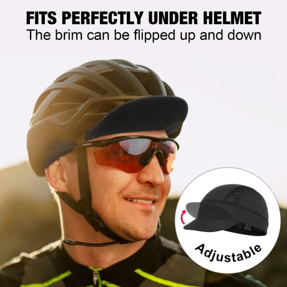 Cycling Cap Outdoor Sports Hat Highway Mountain Bike Caps Summer Sun Protection Breathable Small Brim Unisex Baseball Cap