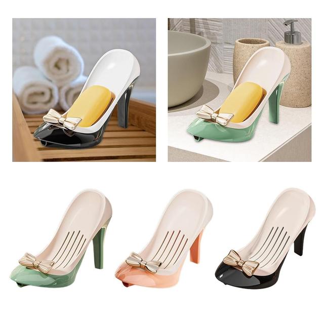 High Heels Sandal Shaped Soap Case For ladies